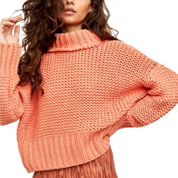 Free People Sweaters - Free People My Only Sunshine Sweater Candy Small